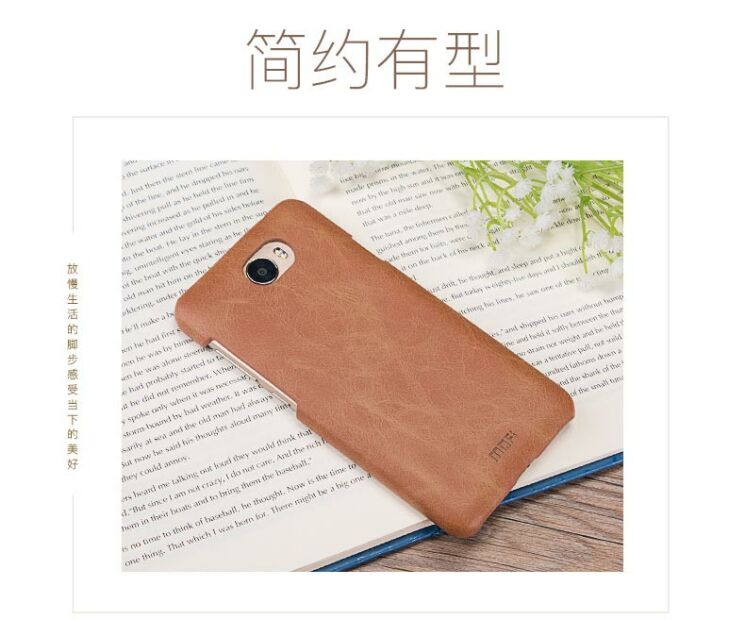 Защитный чехол MOFI Leather Back для Huawei Y5 II - Blue: фото 4 из 7