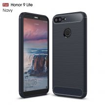 Захисний чохол UniCase Carbon для Huawei Honor 9 Lite - Dark Blue: фото 1 з 10