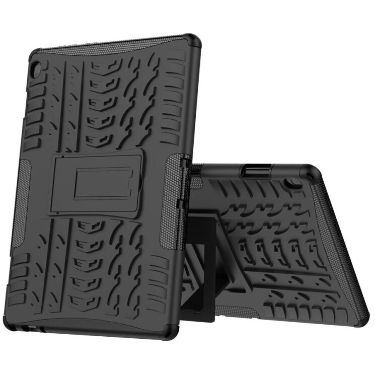 Защитный чехол UniCase Combo для Lenovo Tab M10 X605 - Black: фото 2 из 9