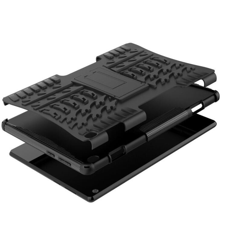 Защитный чехол UniCase Combo для Lenovo Tab M10 X605 - Black: фото 8 из 9