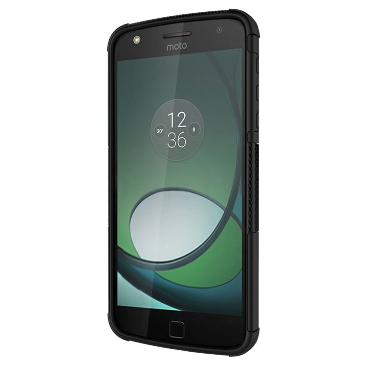 Защитный чехол UniCase Hybrid X для Motorola Moto Z Play - Green: фото 9 из 10