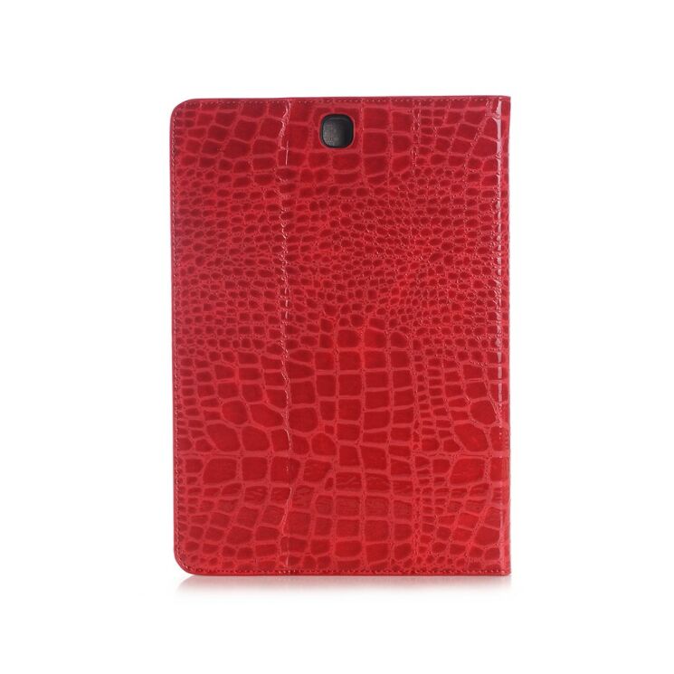 Чохол Deexe Crocodile Style для Samsung Galaxy Tab A 9.7 (T550/551) - Red: фото 2 з 6