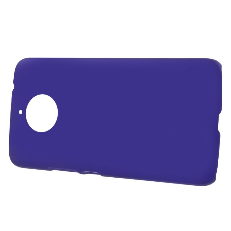 Пластиковый чехол Deexe Hard Shell для Motorola Moto E Plus / E4 Plus - Dark Blue: фото 2 из 4