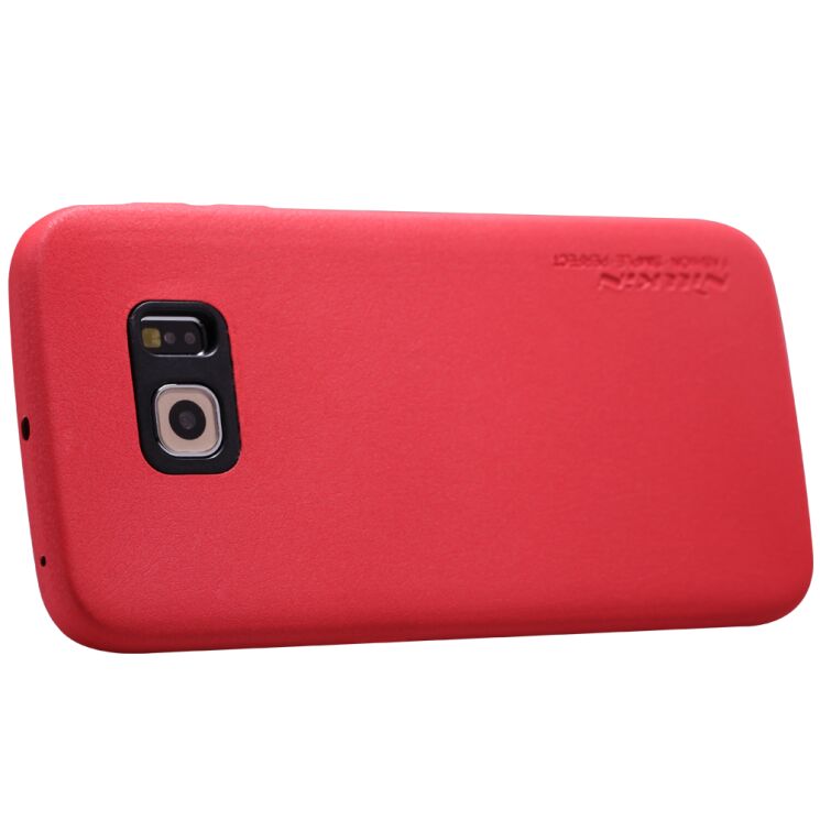 Защитная накладка NILLKIN Victoria Series для Samsung Galaxy S6 edge (G925) - Red: фото 3 из 12