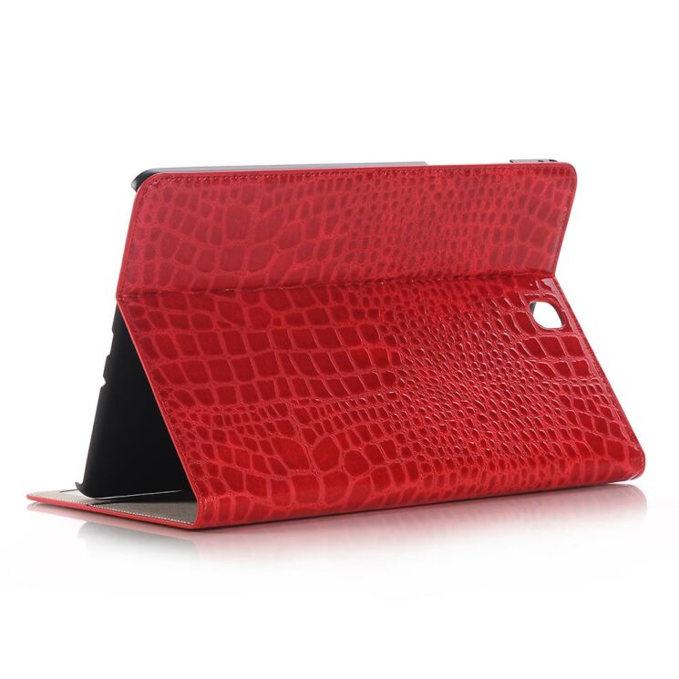 Чохол Deexe Crocodile Style для Samsung Galaxy Tab A 9.7 (T550/551) - Red: фото 3 з 6