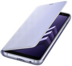 Чохол-книжка Neon Flip Cover для Samsung Galaxy A8+ 2018 (A730) EF-FA730PVEGRU - Grey: фото 1 з 7