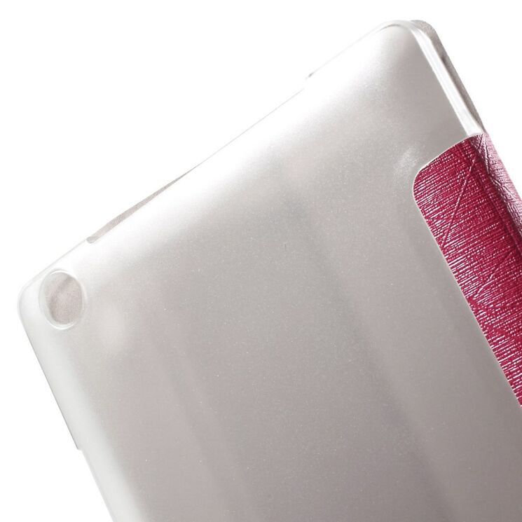 Чохол Deexe Silk Texture для Lenovo Tab 2 A8-50F - Red: фото 5 з 7