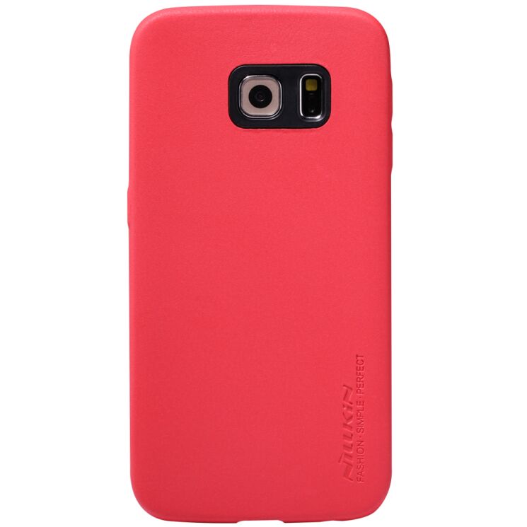 Защитная накладка NILLKIN Victoria Series для Samsung Galaxy S6 edge (G925) - Red: фото 1 из 12