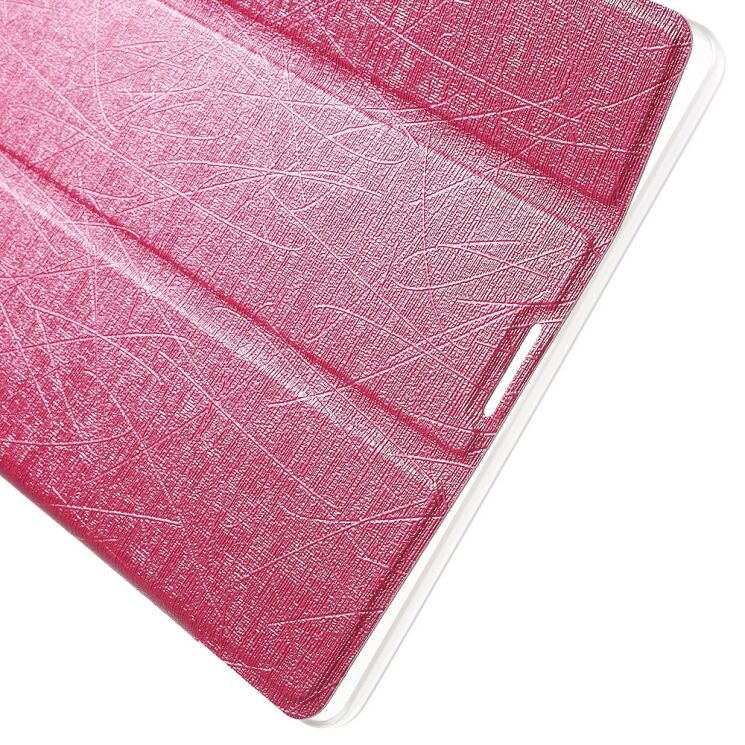 Чохол Deexe Silk Texture для Lenovo Tab 2 A8-50F - Red: фото 6 з 7