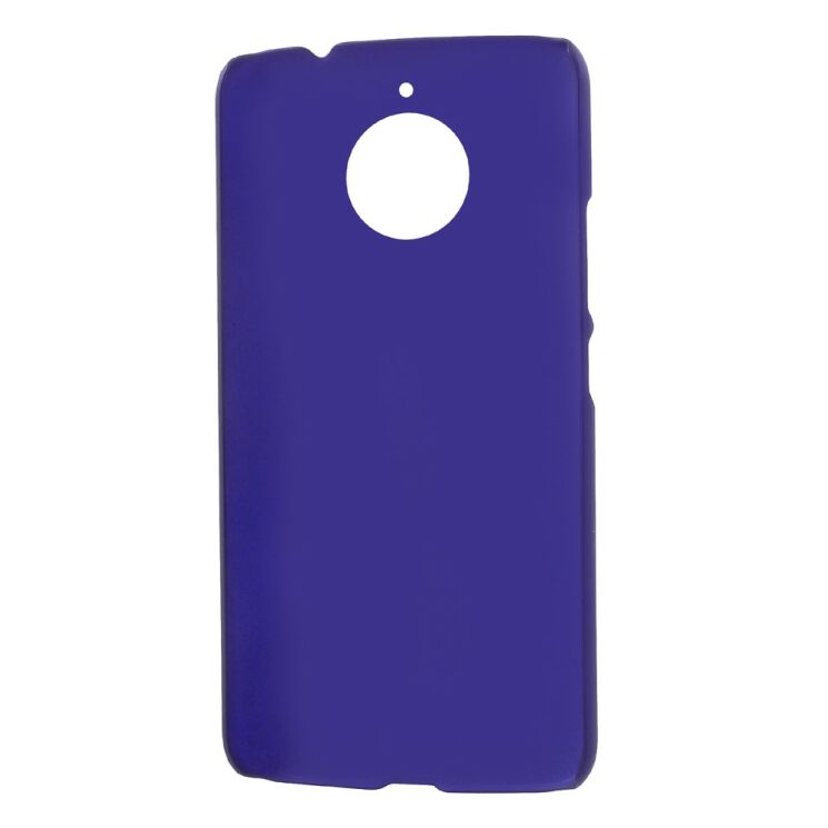 Пластиковый чехол Deexe Hard Shell для Motorola Moto E Plus / E4 Plus - Dark Blue: фото 4 из 4