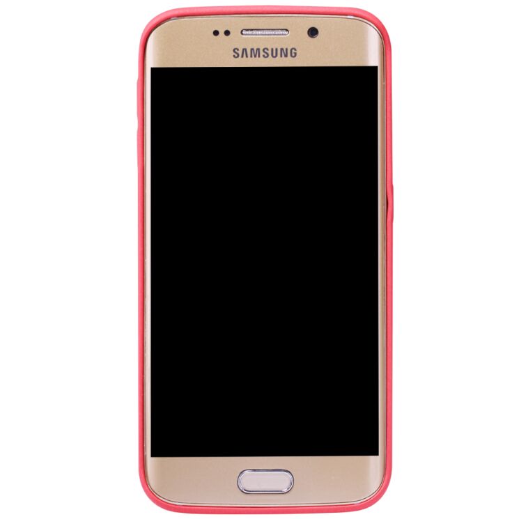 Защитная накладка NILLKIN Victoria Series для Samsung Galaxy S6 edge (G925) - Red: фото 2 из 12