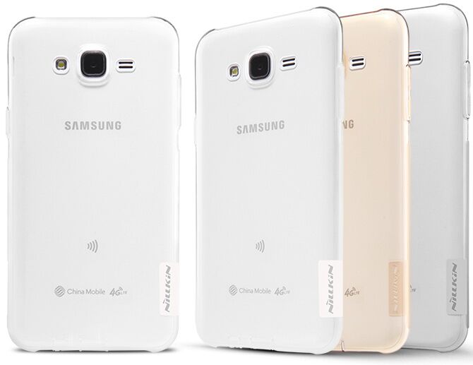 Силиконовая NILLKIN Nature TPU накладка для Samsung Galaxy J7 (J700) / J7 Neo (J701) - White: фото 7 з 19