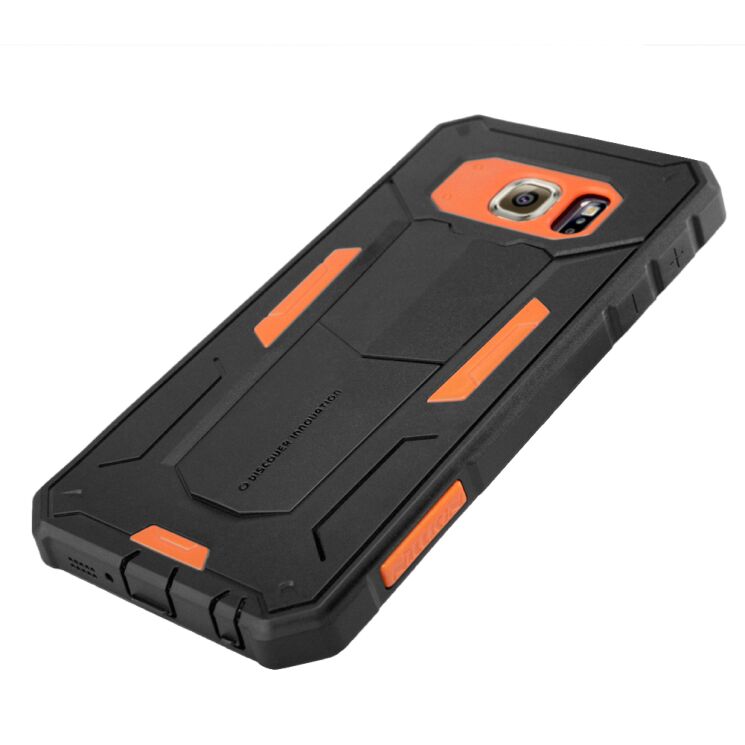 Защитная накладка NILLKIN Defender II Series для Samsung Galaxy S6 (G920) - Orange: фото 3 из 14