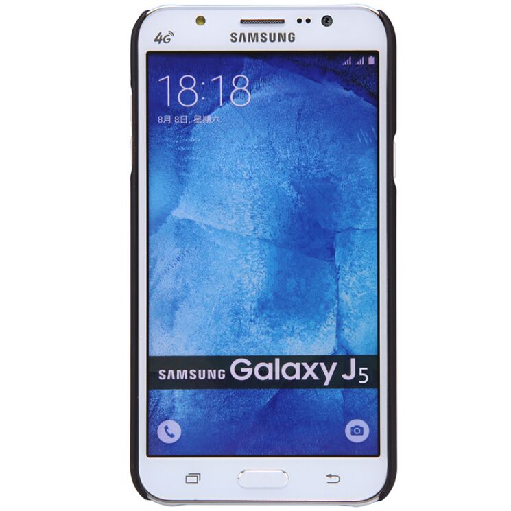Пластиковая накладка NILLKIN Frosted Shield для Samsung Galaxy J5 (J500) - Black: фото 2 з 16
