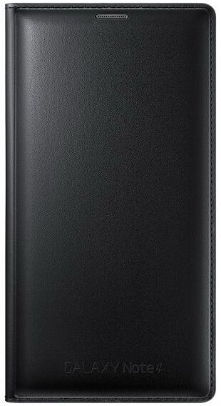 Чехол Flip Wallet Classic Edition для Samsung Galaxy Note 4 (N910) EF-WN910FKEGRU - Black: фото 1 из 11