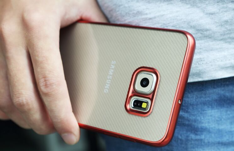Чохол ROCK Flame Series для Samsung Galaxy S6 edge+ (G928) - Red: фото 5 з 9