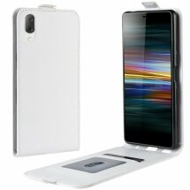 Чехол Deexe Flip Case для Sony Xperia L3 - White: фото 1 из 7
