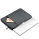 Чехол Deexe Nylon Case для планшетов и ноутбуков диагональю до 13 дюймов - Dark Grey (981129DH). Фото 3 из 5