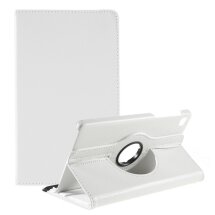 Чохол Deexe Rotation для Samsung Galaxy Tab A7 Lite (T220/T225) - White: фото 1 з 10