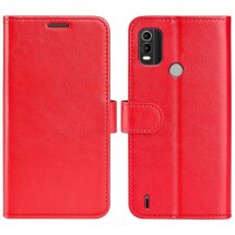 Чохол-книжка Deexe Wallet Style для Nokia C21 Plus - Red: фото 1 з 6