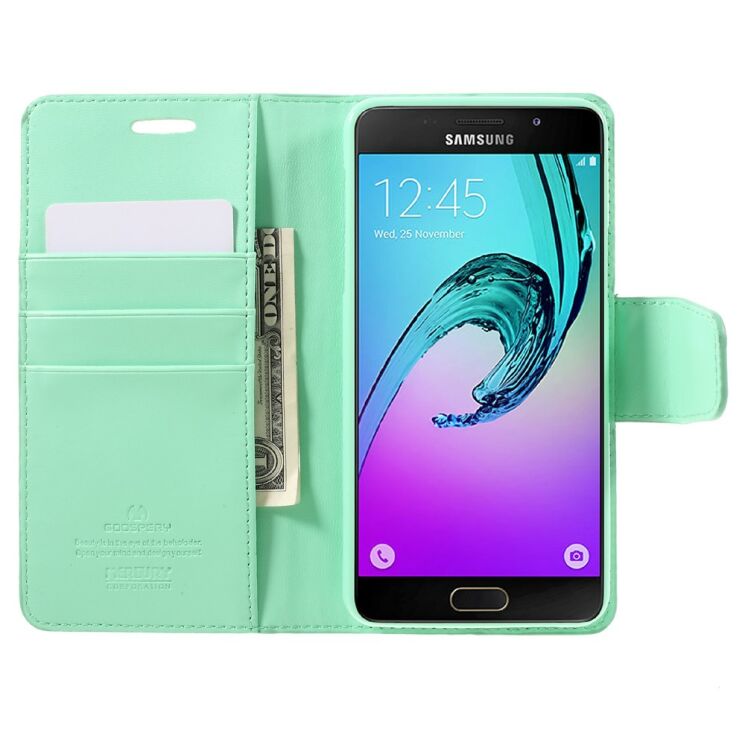 Чохол MERCURY Sonata Diary для Samsung Galaxy A5 2016 (A510) - Turquoise: фото 6 з 10