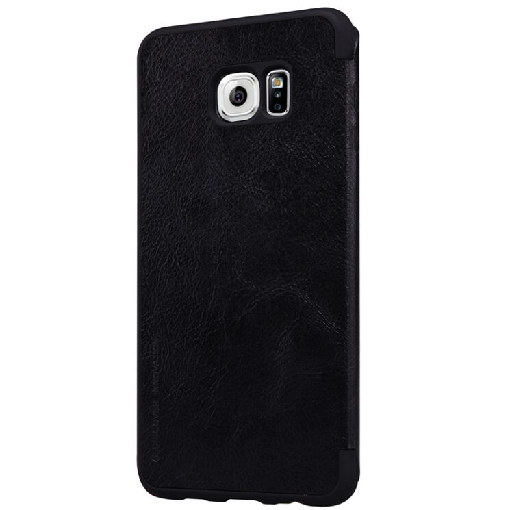 Чехол NILLKIN Qin Series для Samsung Galaxy S6 edge+ (G928) - Black: фото 4 из 16