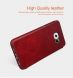 Чехол NILLKIN Qin Series для Samsung Galaxy S6 edge+ (G928) - Red (100410R). Фото 10 из 16