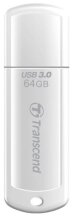 Флеш-накопичувач Transcend JetFlash 730 64GB USB 3.0 (TS64GJF730) - White: фото 1 з 2