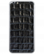 Кожаная наклейка Glueskin для iPhone 6/6s Plus - Black Croco (989045). Фото 1 из 12
