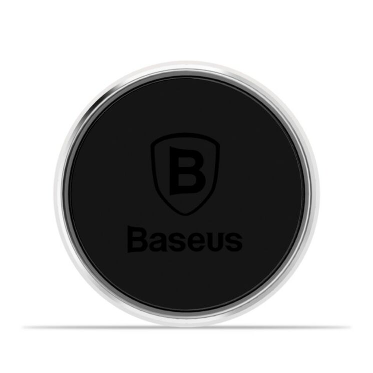 Магнитный держатель BASEUS Magnetic Air Vent для смартфонов на воздуховод - Silver: фото 4 из 9