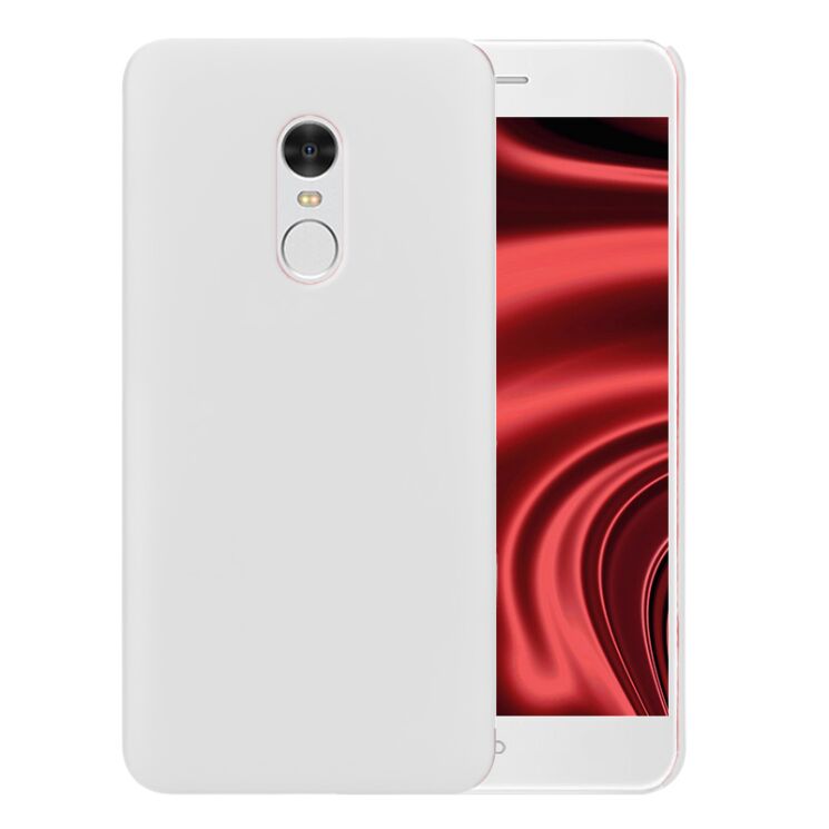 Пластиковий чохол Deexe Hard Shell для Xiaomi Redmi Note 4X - White: фото 1 з 1