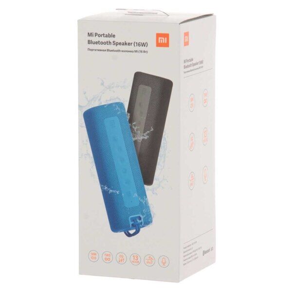 Портативная акустика Mi Portable Bluetooth Spearker 16W (QBH4197GL) — Blue: фото 3 из 10