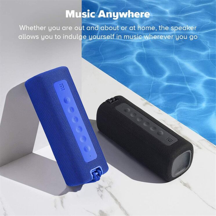 Портативная акустика Mi Portable Bluetooth Spearker 16W (QBH4197GL) — Blue: фото 5 из 10