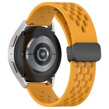 Ремінець Deexe Astra Strap для годинників з шириною кріплення 22мм - Yellow: фото 1 з 11