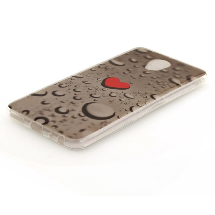 Силіконовий (TPU) чохол Deexe Life Style для Meizu M5 Note - Heart Pattern: фото 3 з 6