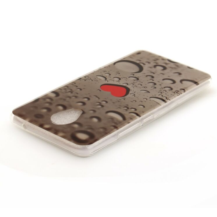 Силіконовий (TPU) чохол Deexe Life Style для Meizu M5 Note - Heart Pattern: фото 4 з 6