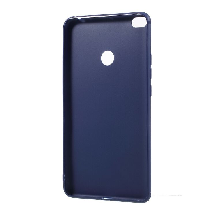 Силиконовый (TPU) чехол Deexe Soft Case для Xiaomi Mi Max 2 - Dark Blue: фото 2 из 3