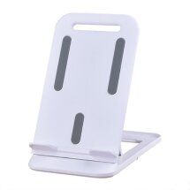 Универсальная подставка Deexe Folding Holder для смартфонов и планшетов - White: фото 1 из 7