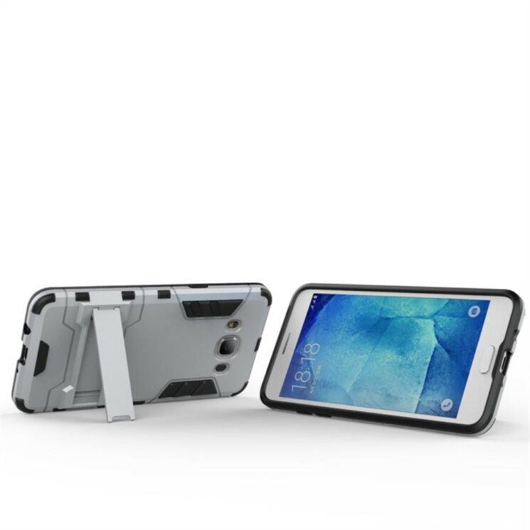 Захисна накладка UniCase Hybrid для Samsung Galaxy J5 2016 (J510) - Silver: фото 7 з 8