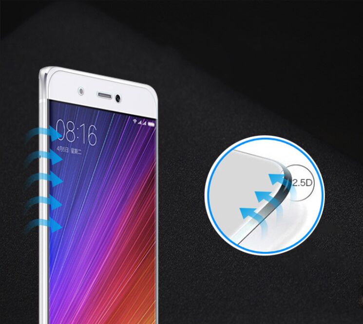 Захисне скло Deexe Crystal Glass для Xiaomi Mi 5s: фото 3 з 6