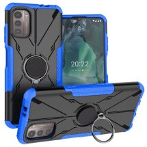 Защитный чехол Deexe Armor Bear для Nokia G21 / G11 - Blue: фото 1 из 21