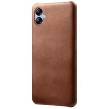Защитный чехол Deexe Leather Back Cover для Samsung Galaxy A05 (A055) - Brown: фото 1 из 4