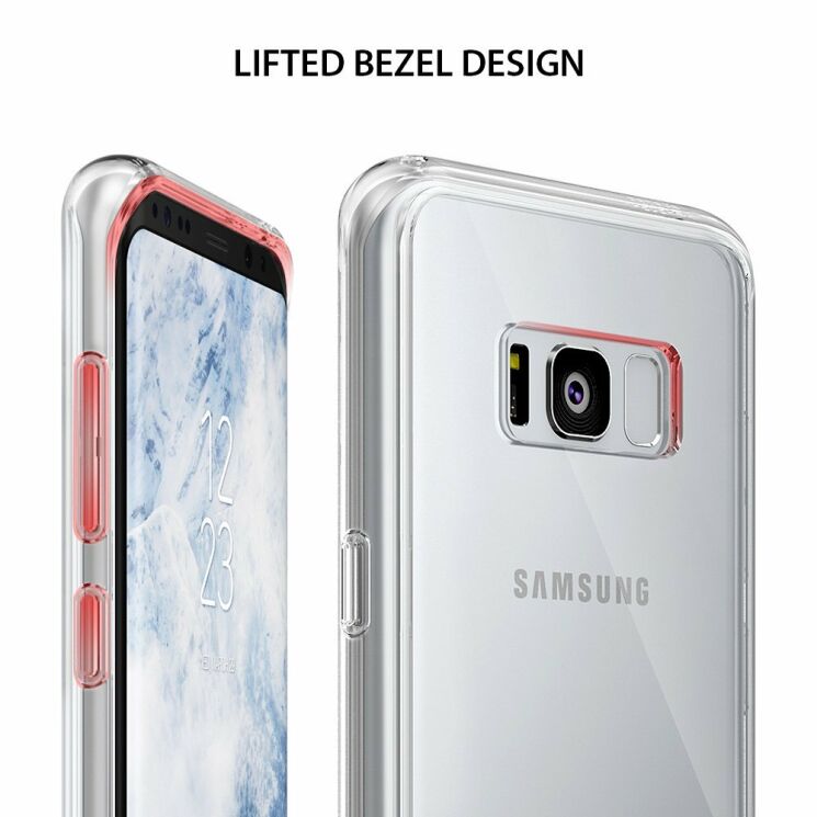 Захисний чохол RINGKE Fusion для Samsung Galaxy S8 Plus (G955) - Transparent: фото 4 з 7