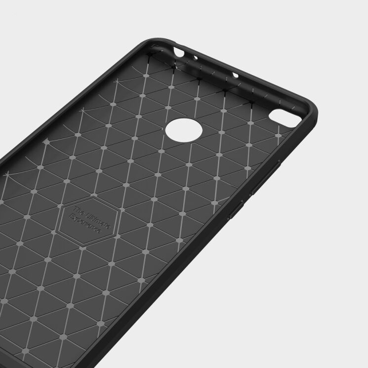 Защитный чехол UniCase Carbon для Xiaomi Mi Max 2 - Black: фото 4 из 7