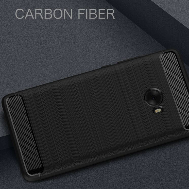 Захисний чохол UniCase Carbon для Xiaomi Mi Note 2 - Gray: фото 4 з 9