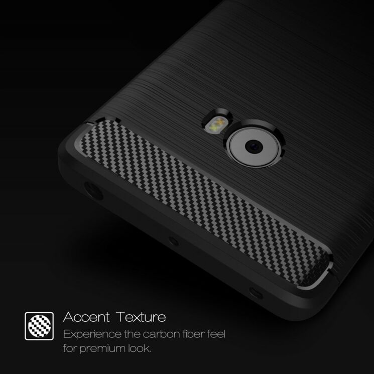 Захисний чохол UniCase Carbon для Xiaomi Mi Note 2 - Black: фото 6 з 9