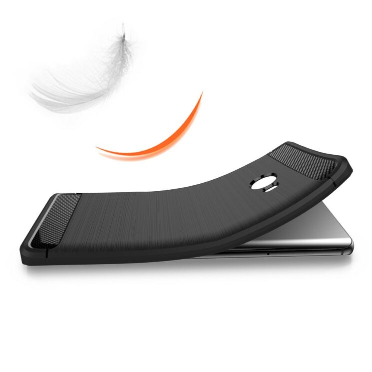 Защитный чехол UniCase Carbon для Xiaomi Mi Note 2 - Gray: фото 9 из 9