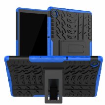 Защитный чехол UniCase Combo для Lenovo Tab M10 Plus 1/2 Gen (TB-X606) - Black / Blue: фото 1 из 9