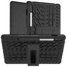 Защитный чехол UniCase Combo для Samsung Galaxy Tab S7 (T870/875) / S8 (T700/706) - Black: фото 1 из 10