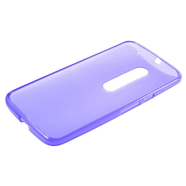 Силиконовая накладка Deexe Soft Case для Motorola Moto X Style - Violet: фото 5 з 6